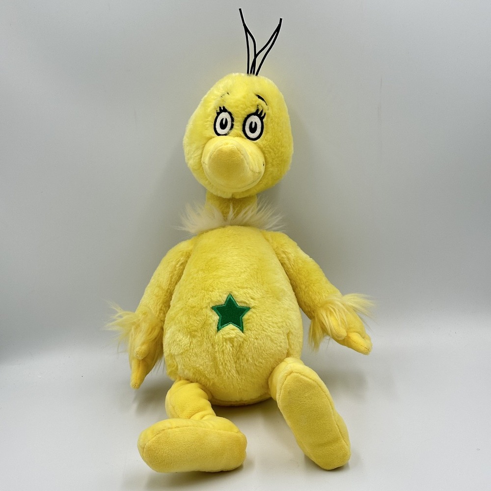 Kohl's Cares Dr. Seuss The Sneetches 16" Yellow Plush Stuffed Animal Star Belly